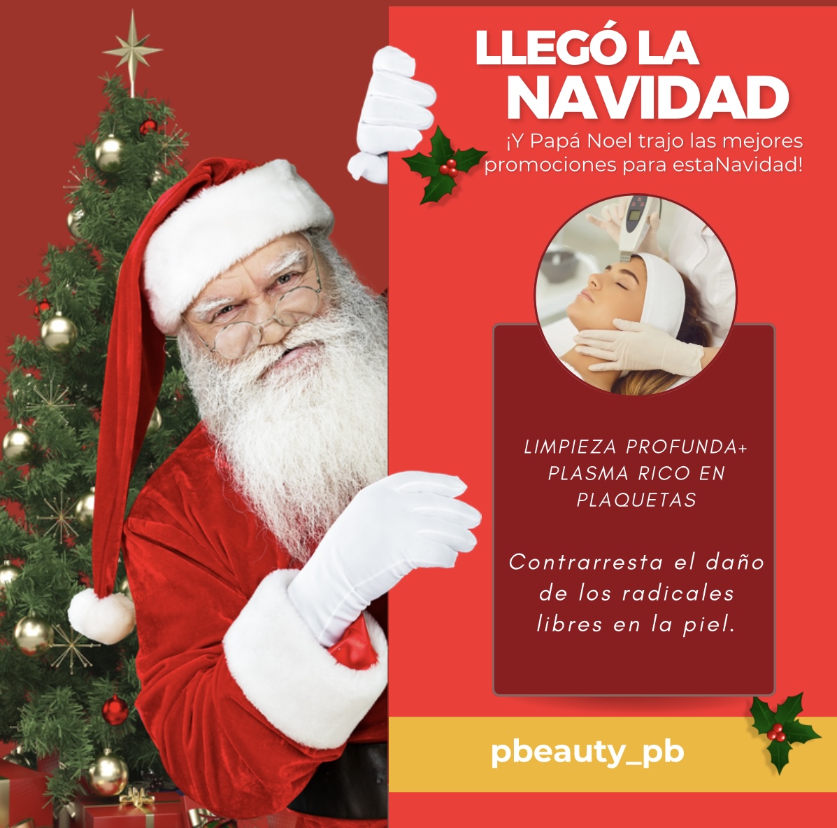 Promoción facial plasma 