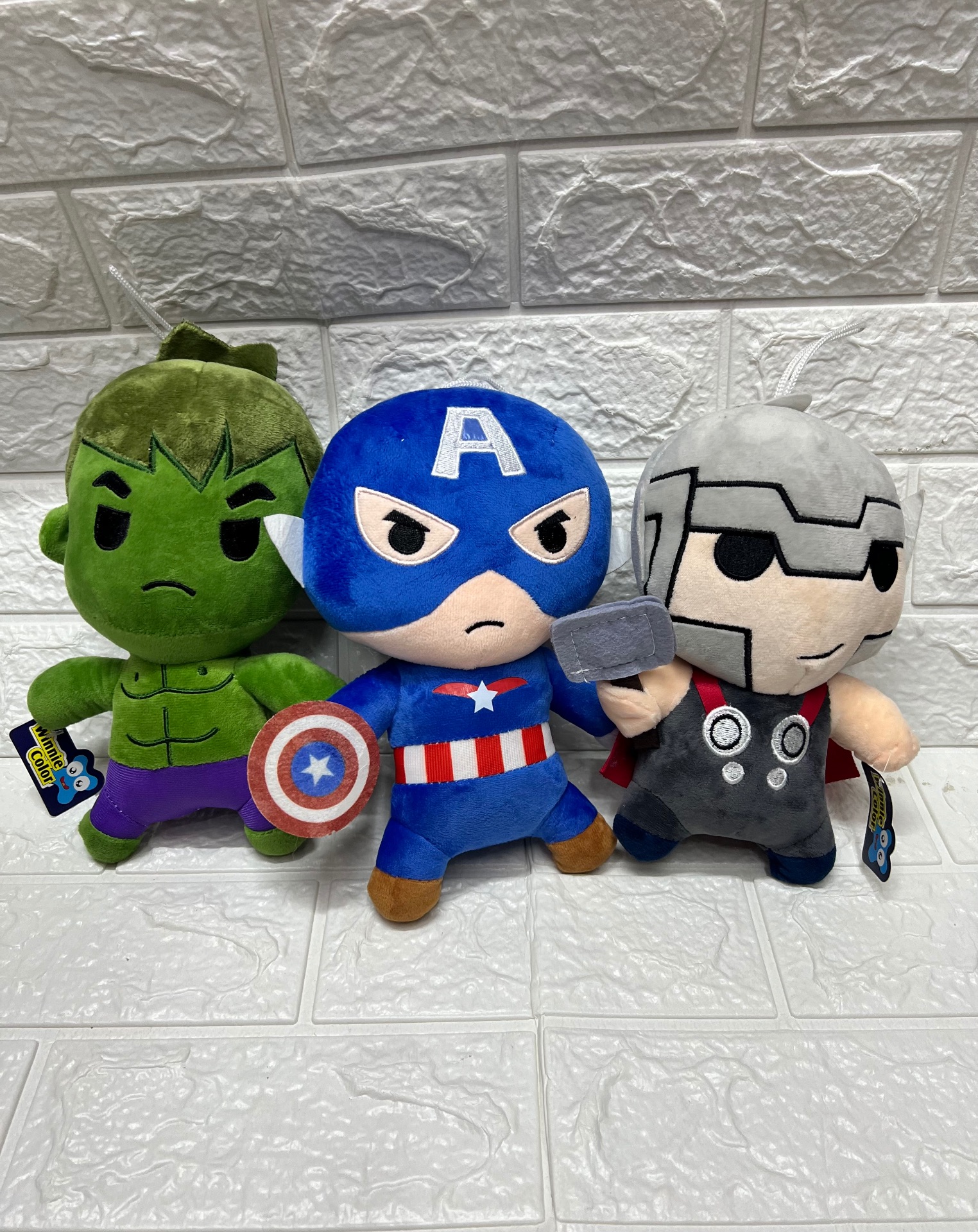 Peluches de súper héroes 