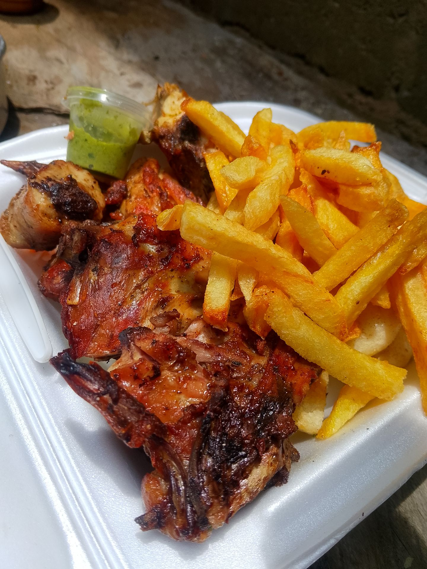 Pollo a la brasa