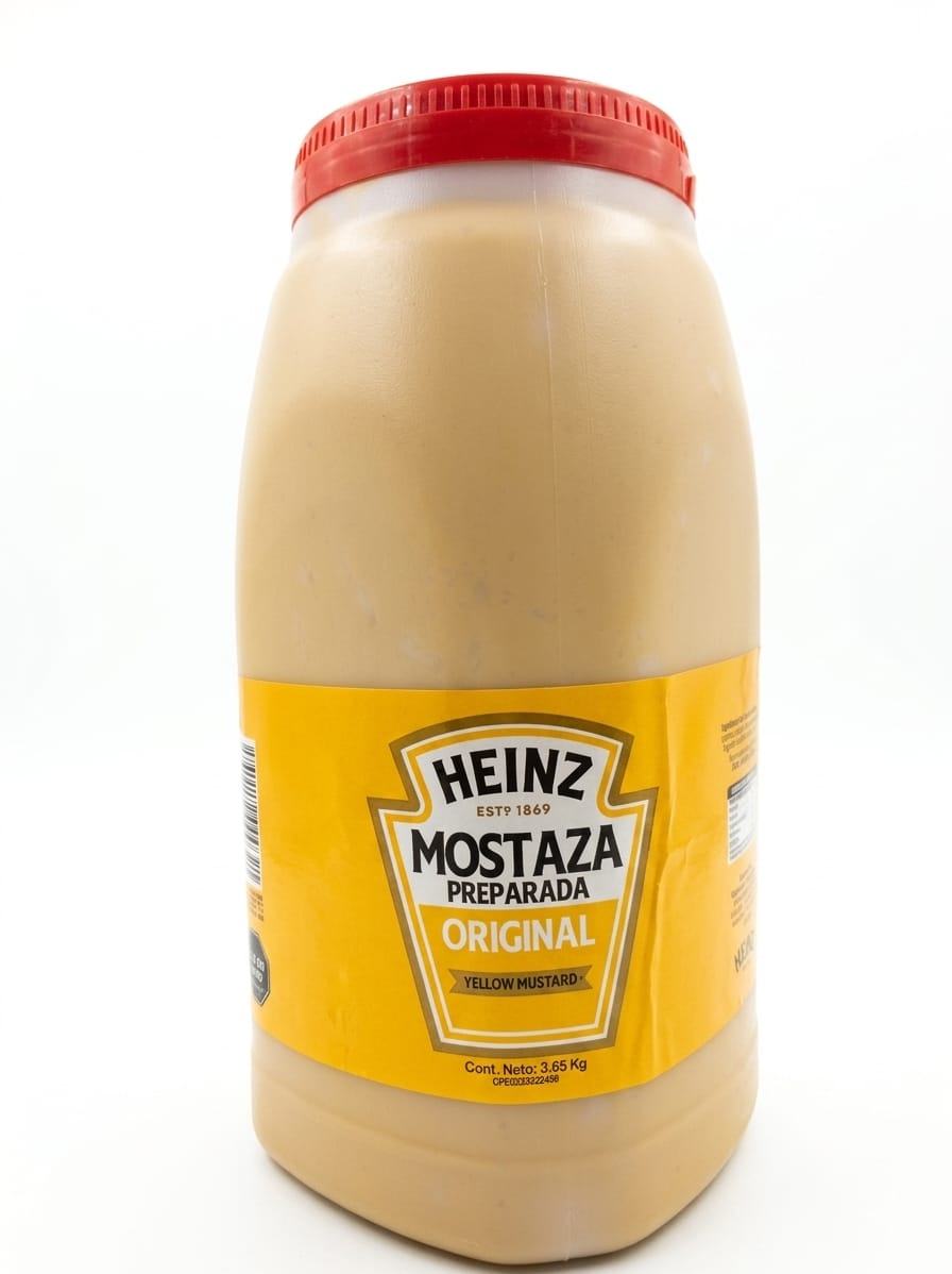 Mostaza preparada Heinz Galón 3.650 KG 