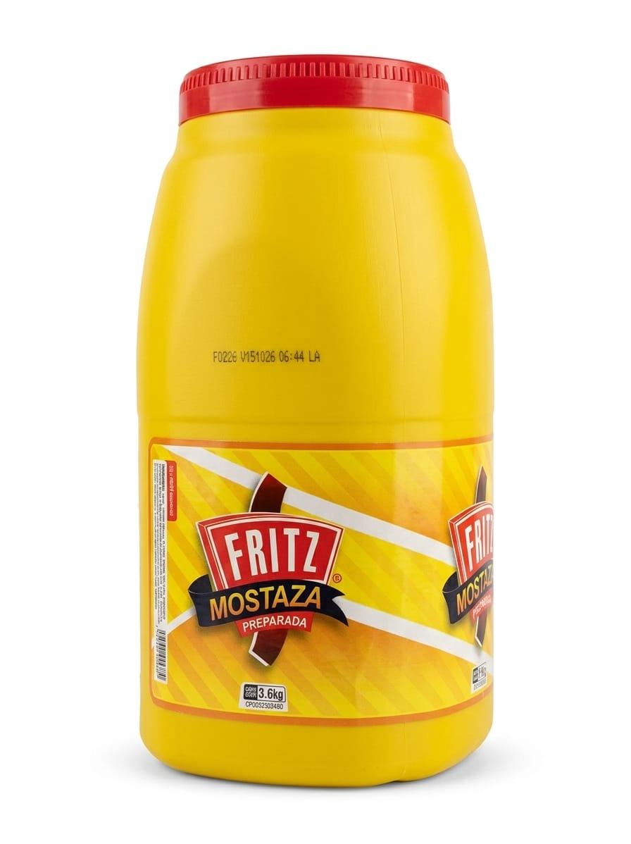 Mostaza preparada Fritz 3.600 KG 