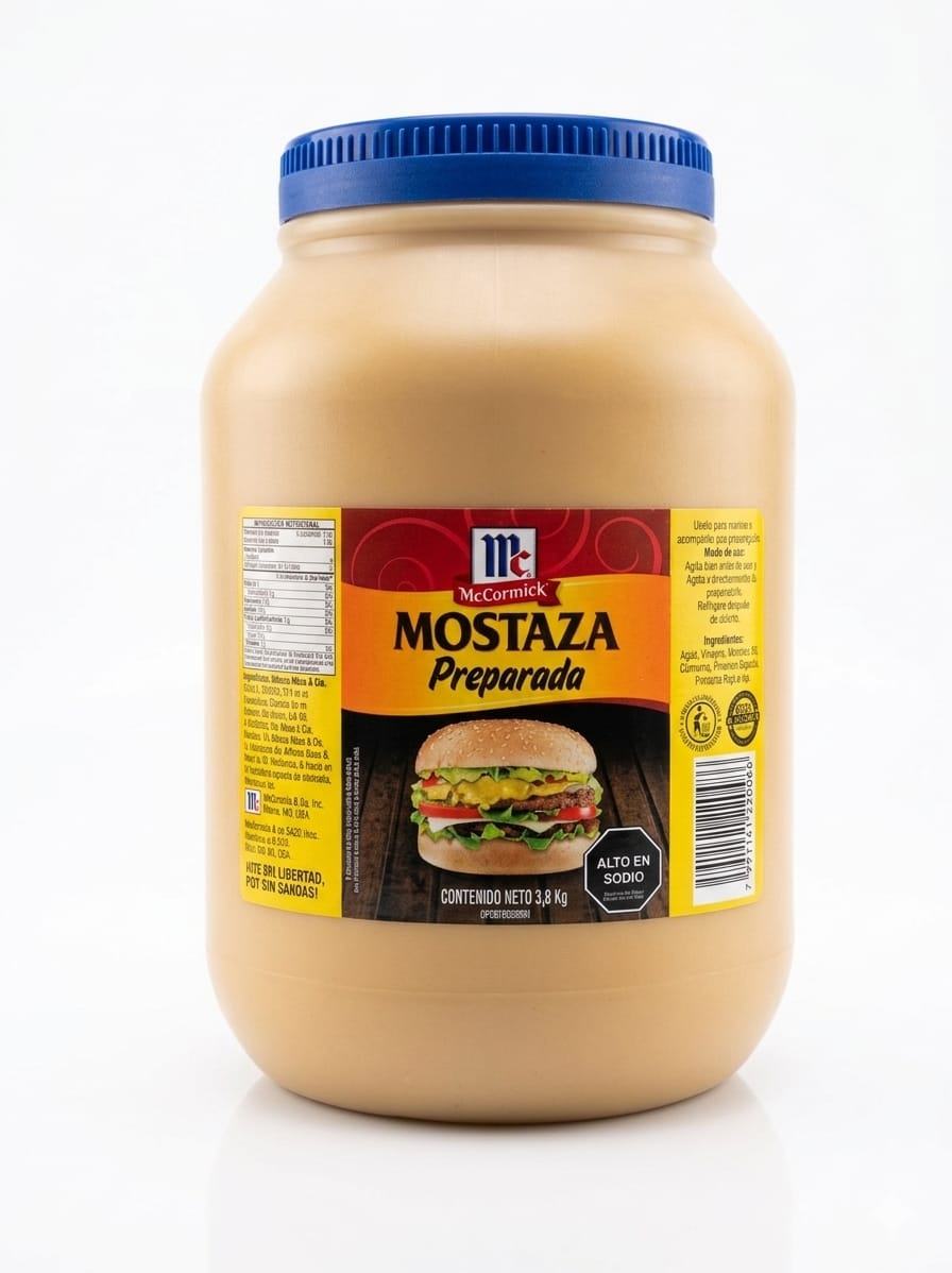 Mostaza Mccormick Galón 3.800 KG