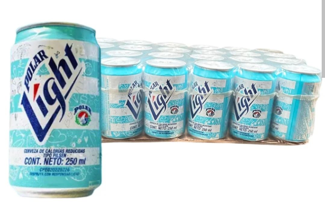 Polar light y Pilsen lata 250ml