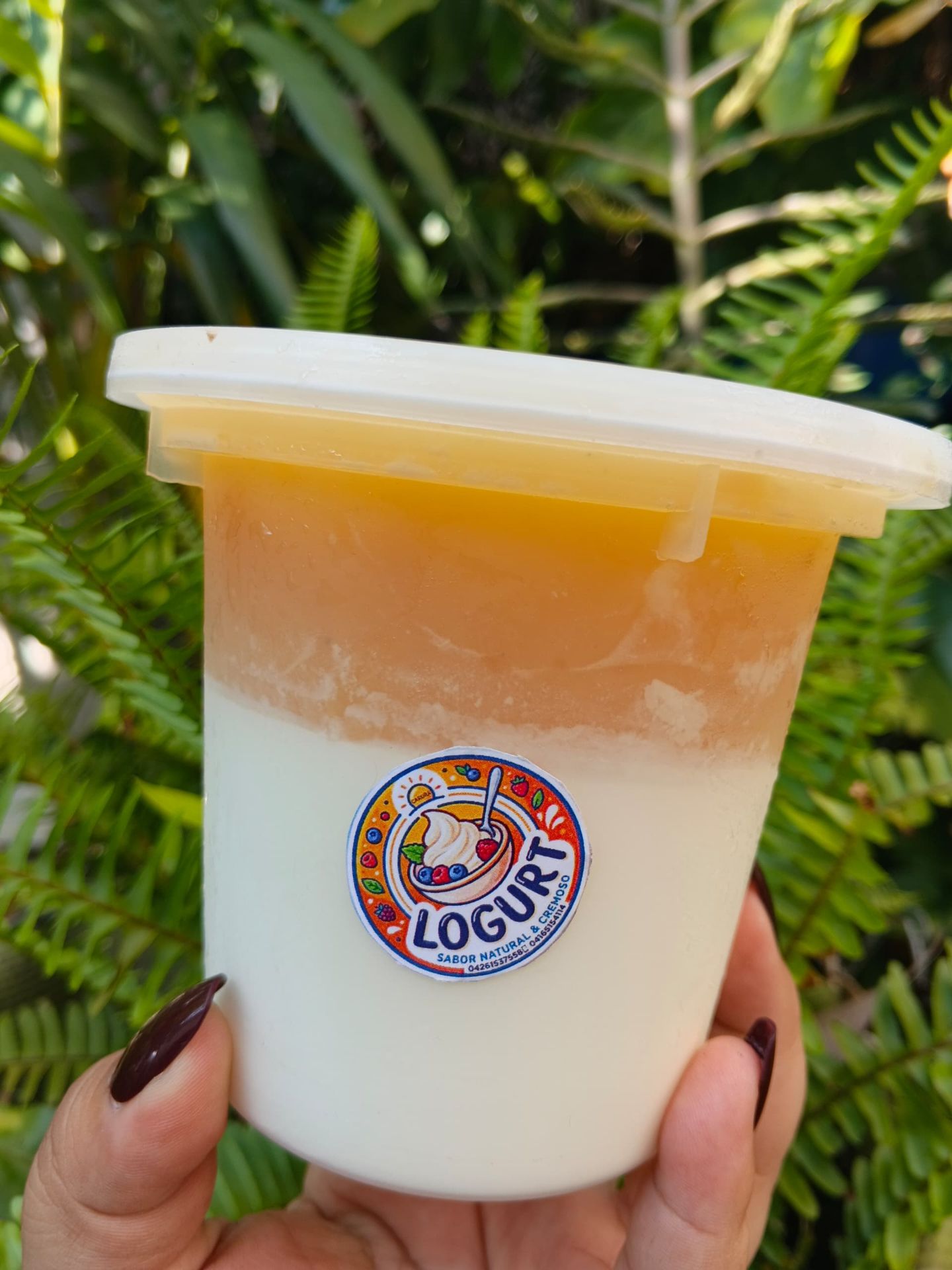 Yogurt de piña