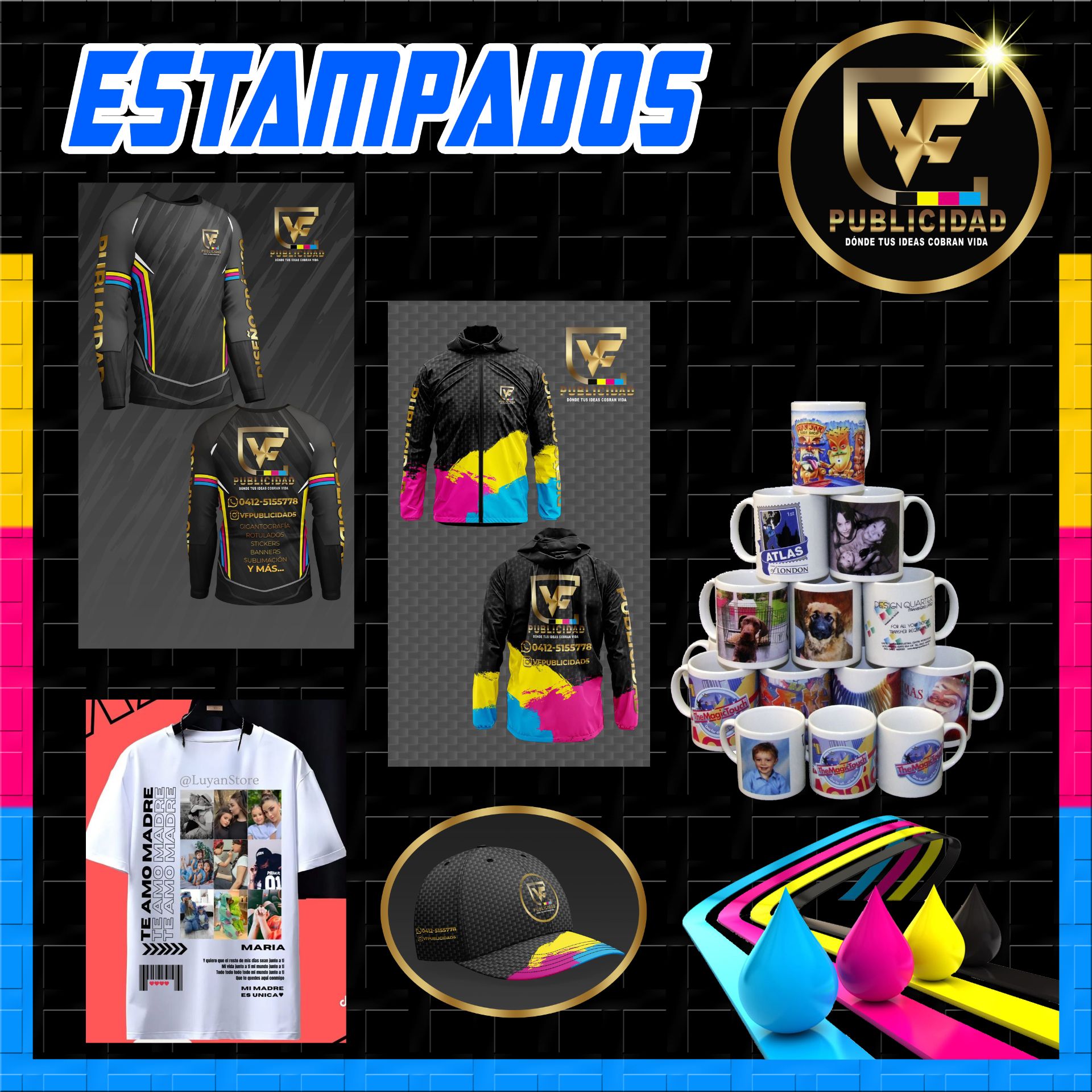 ESTAMPADOS Y SUBLIMACIÓN 
