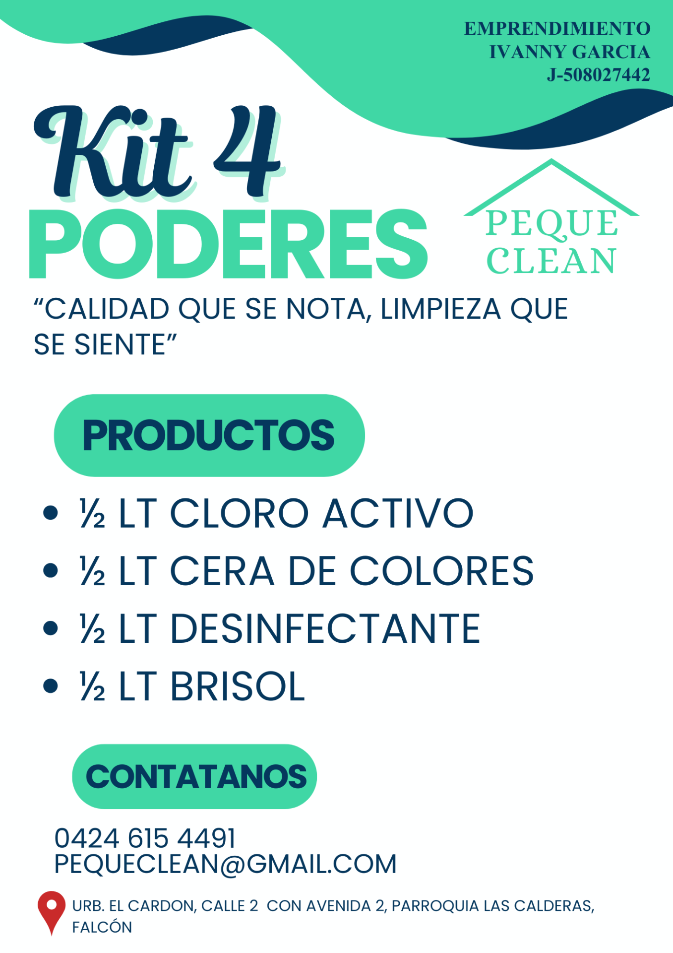 kit 4 poderes
