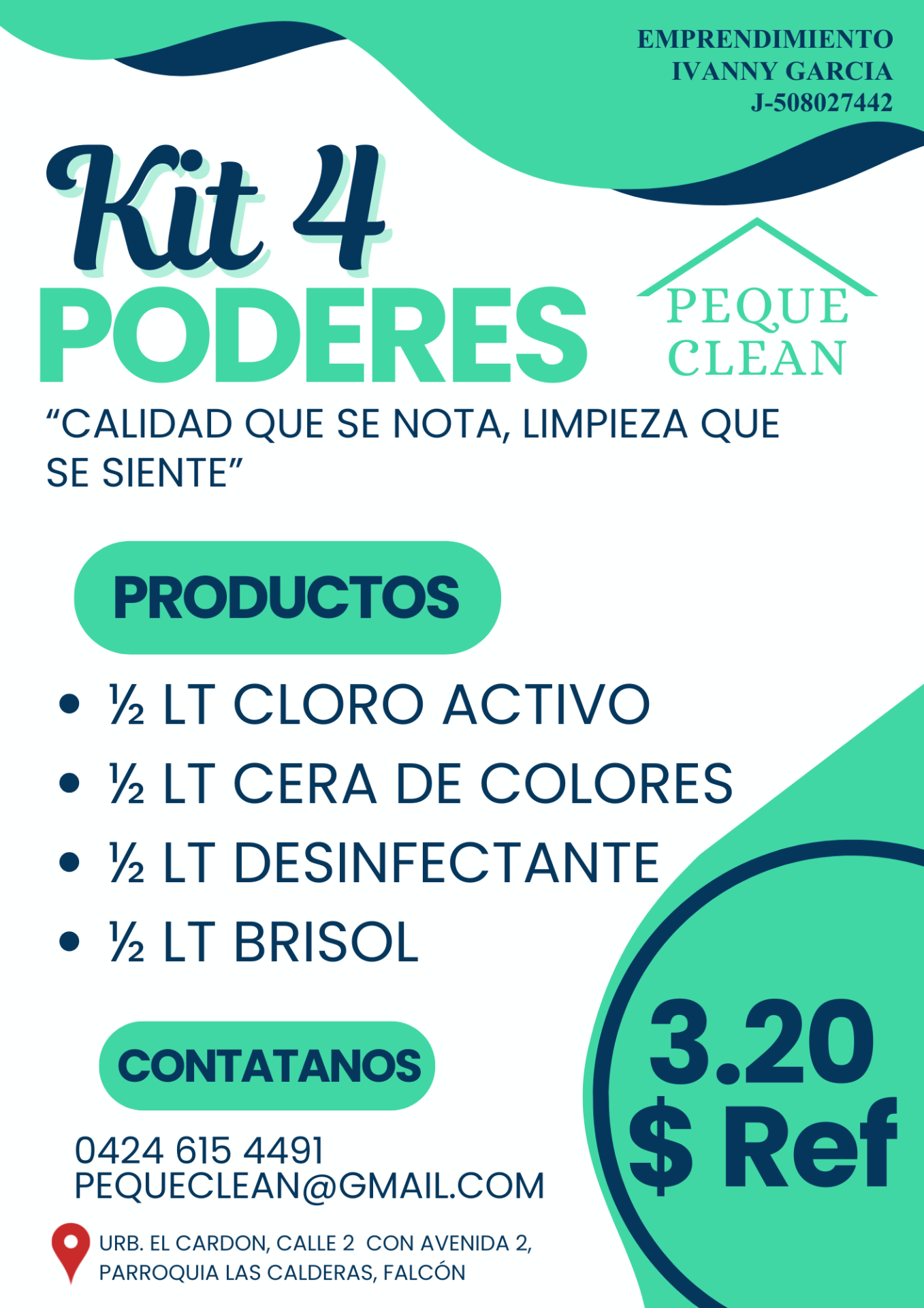 kit 4 poderes