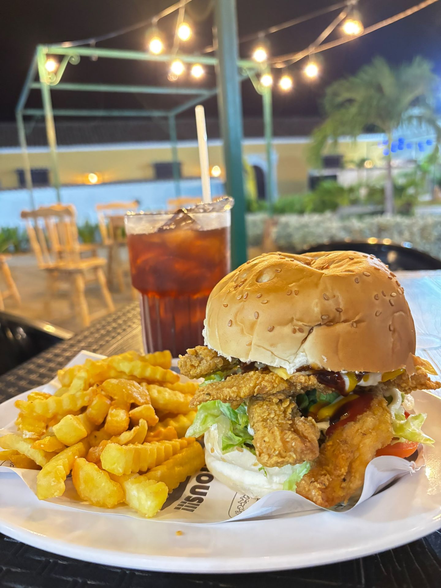 Hamburguesa de Pollo Crispy