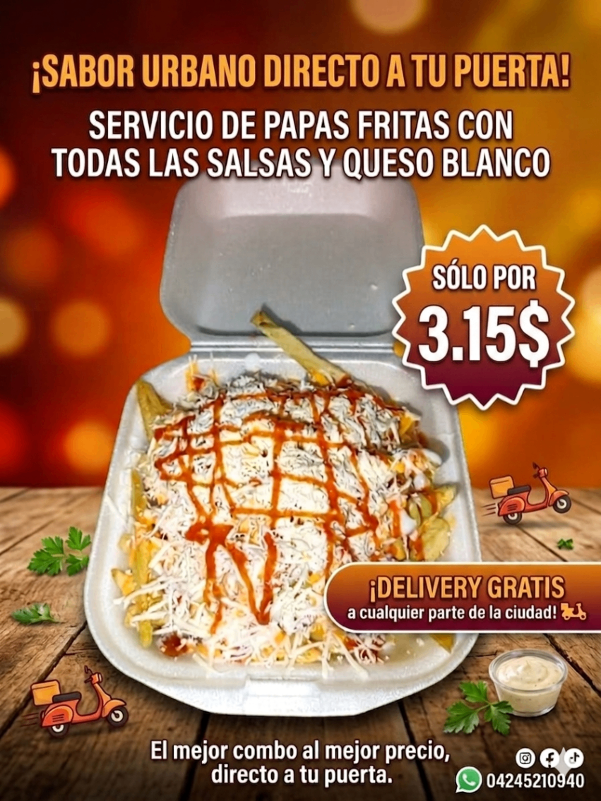 Servicio de Papas Fritas