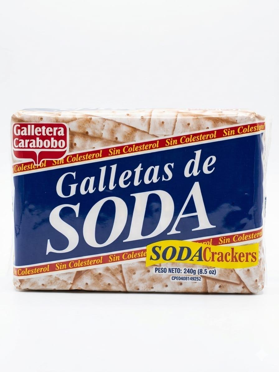 Galletas de Soda Carabobo 240 GR