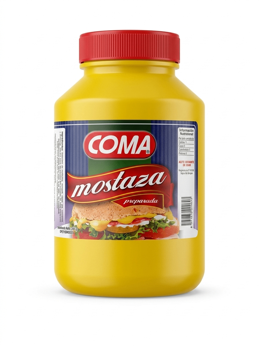 Mostaza Coma 1 KG