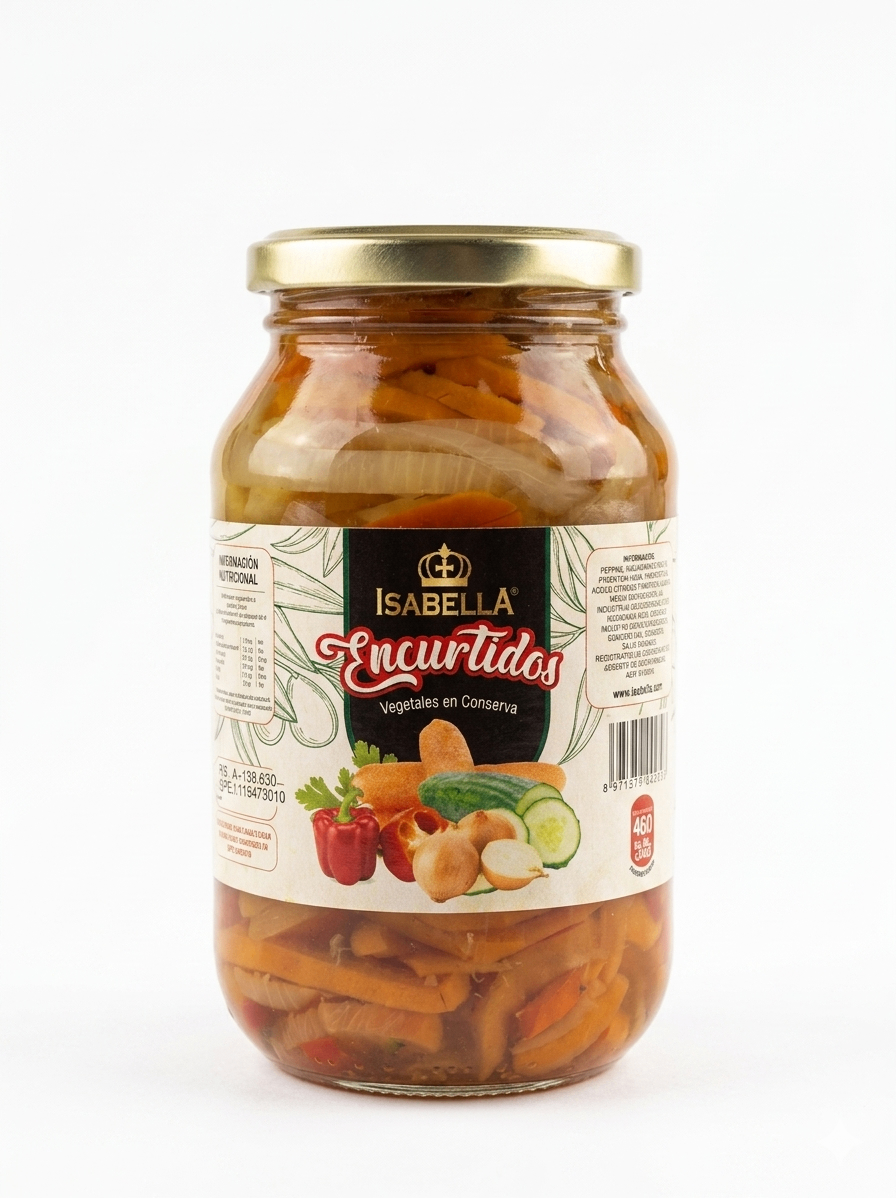 Encurtidos Isabella 460 GR