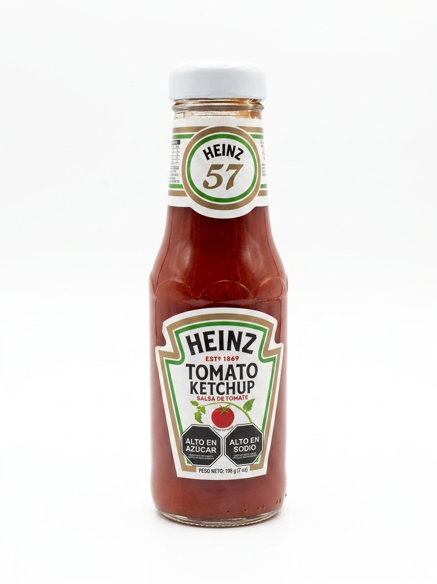Salsa de tomate Ketchup Heinz 198 GR