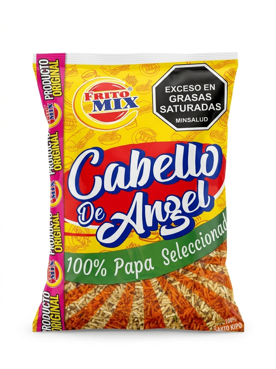 Papa Cabello de Angel Frito Mix 1 KG 