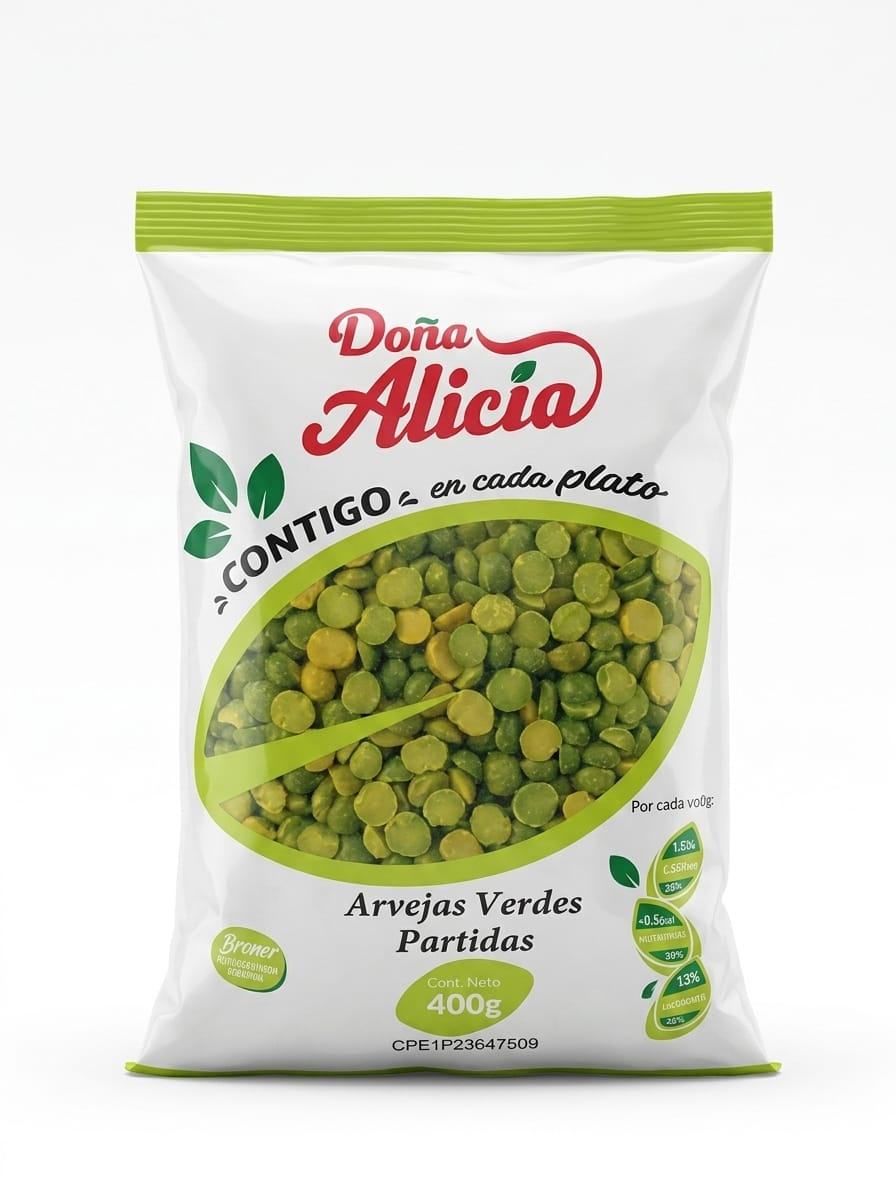 Arvejas Verdes Doña Alicia 400 GR 