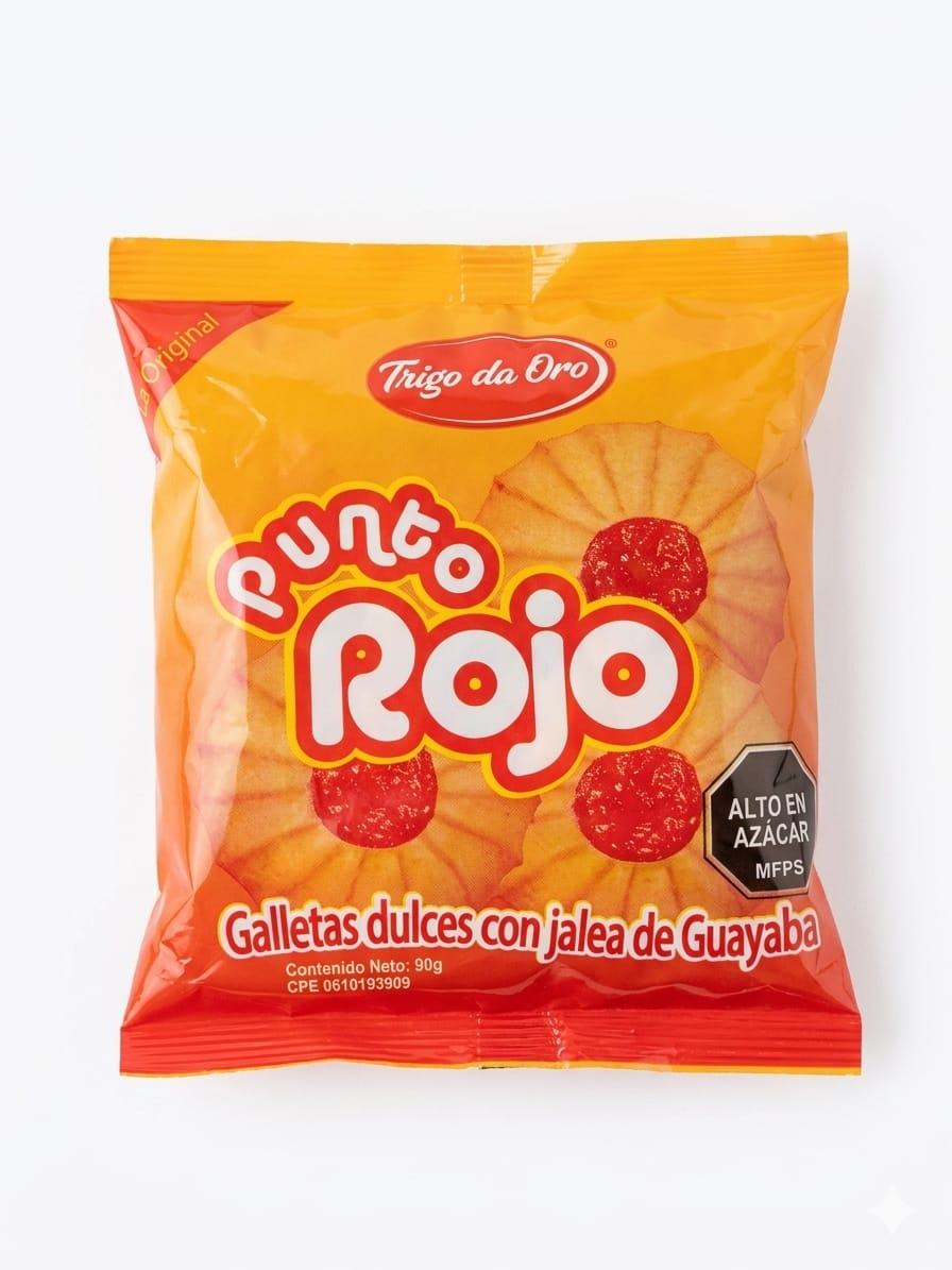 Galletas Dulces con jalea de Guayaba Naty's 90 GR 