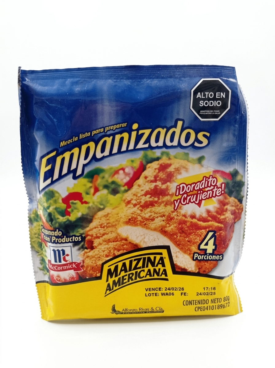 Mezcla Para Preparar Empanizados Maizina Americana 80 GR
