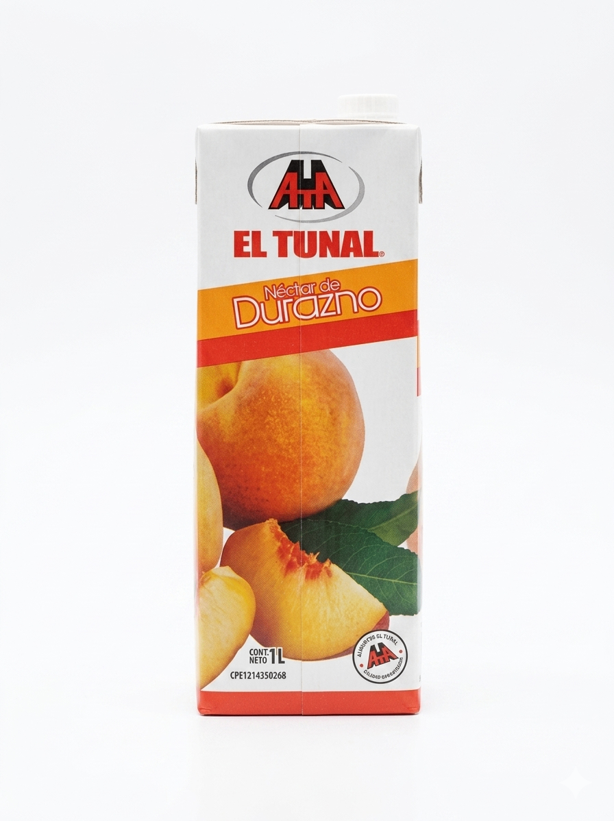 Jugos el Tunal Durazno 1 LT