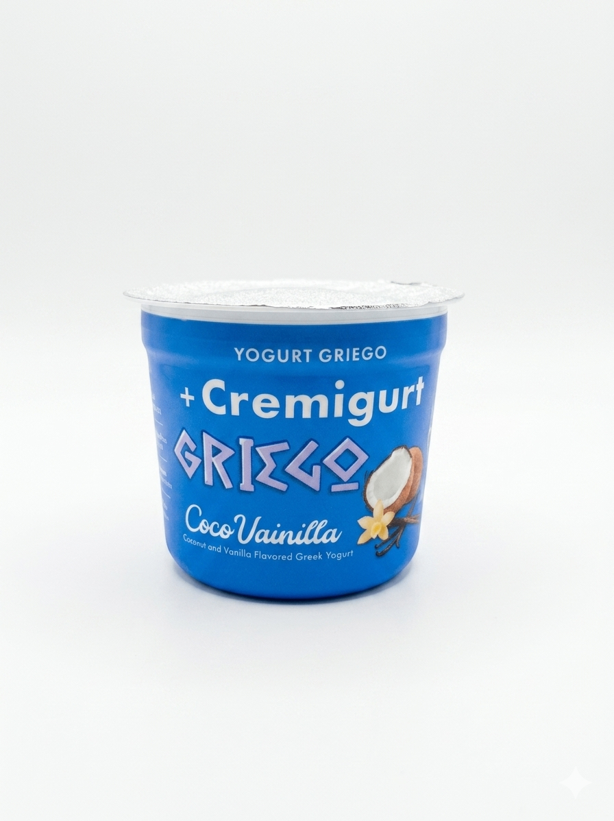 Yogurt Cremigurt Griego Coco Vainilla 150 GR