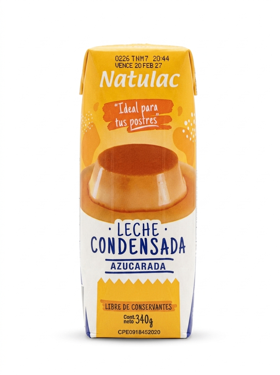 Leche Condensada Natulac UHT 340 GR 