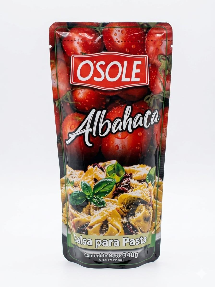 Salsa Albahaca Osole 340 GR 