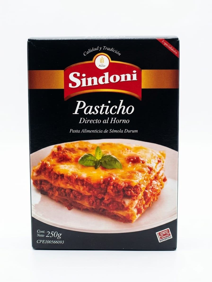 Pasta para pasticho Sindoni 250 GR 