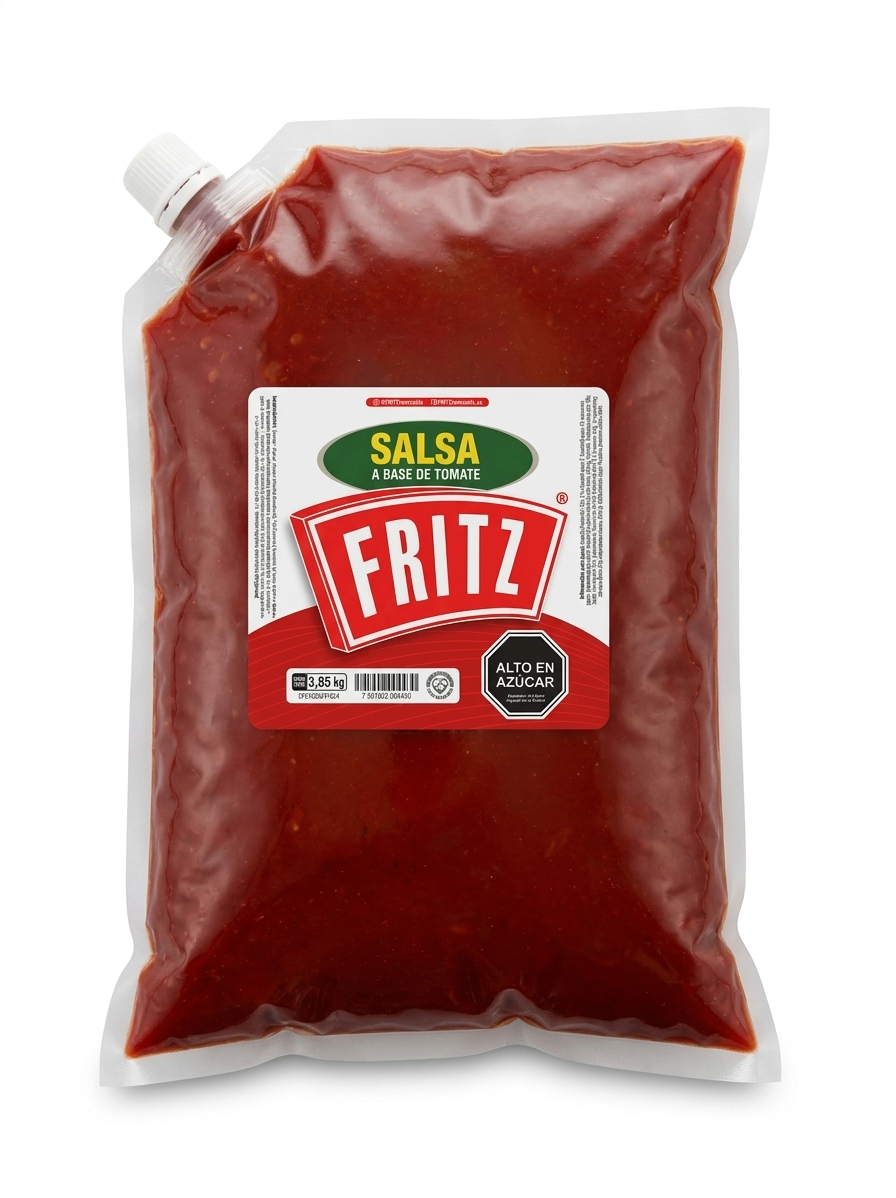 Salsa a base de tomate Fritz 3.850 KG 