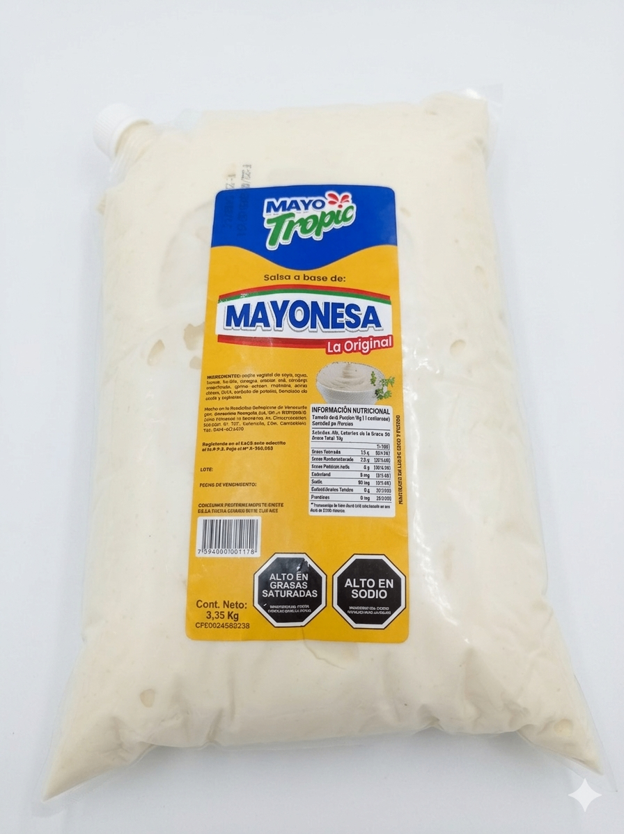 Mayonesa MayoTropic 3.350 KG
