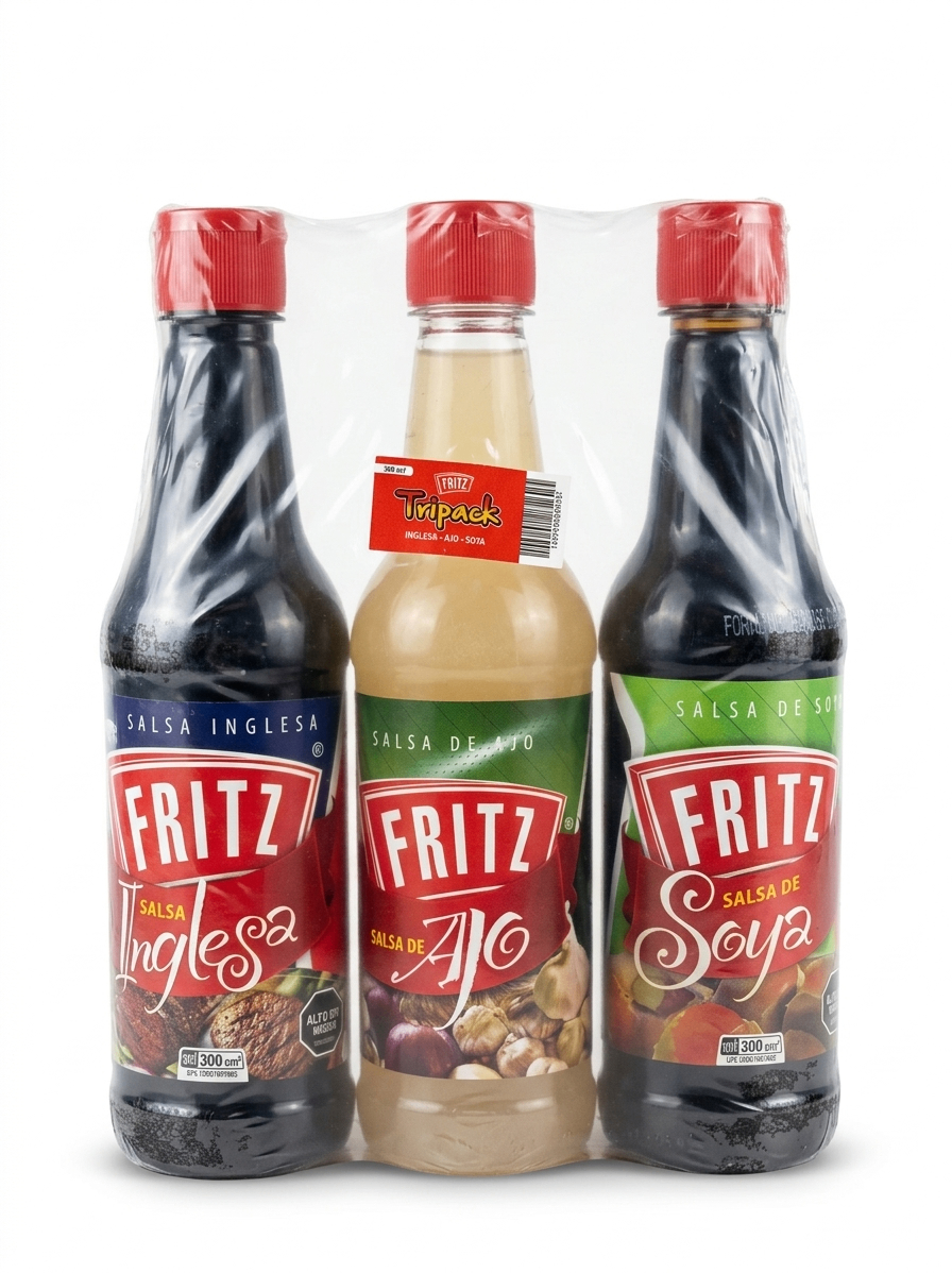 TRIPACK de Salsas Fritz 300 ML