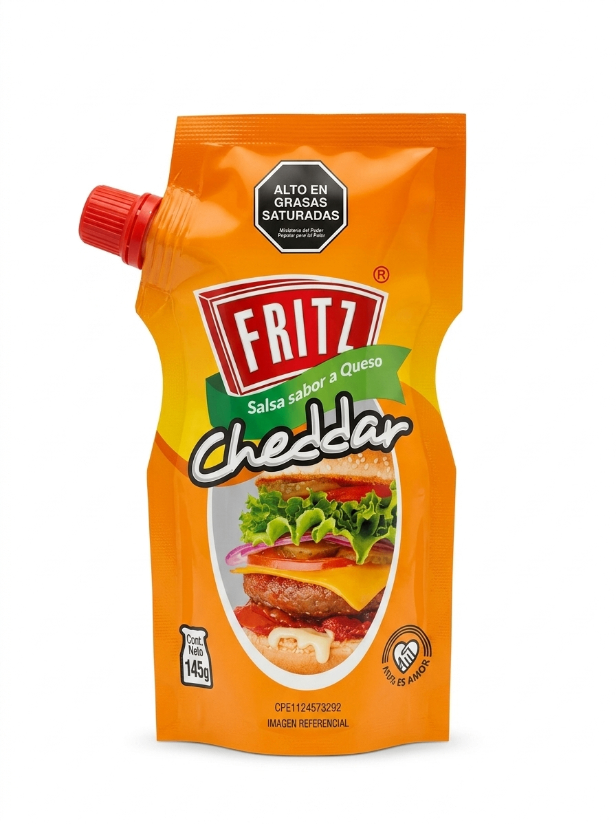 Salsa sabor a Queso Cheddar 145 GR 