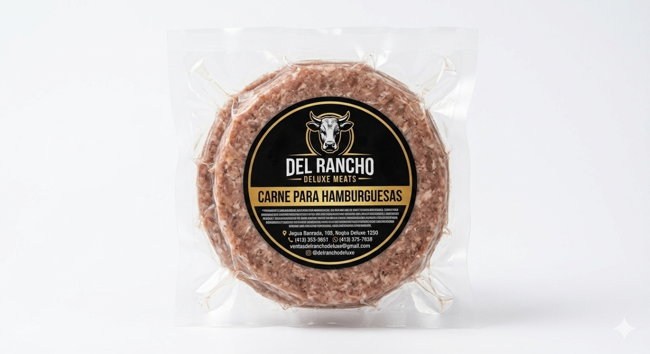 Carnes De Hamburguesa Del Rancho 85 GR 5 UND 