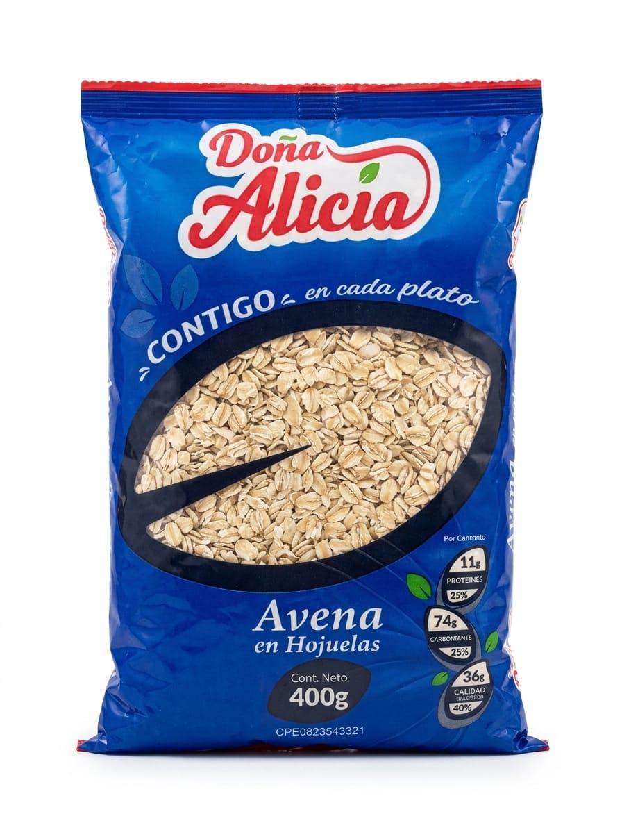 Avena en hojuelas Doña Alicia 400 GR  