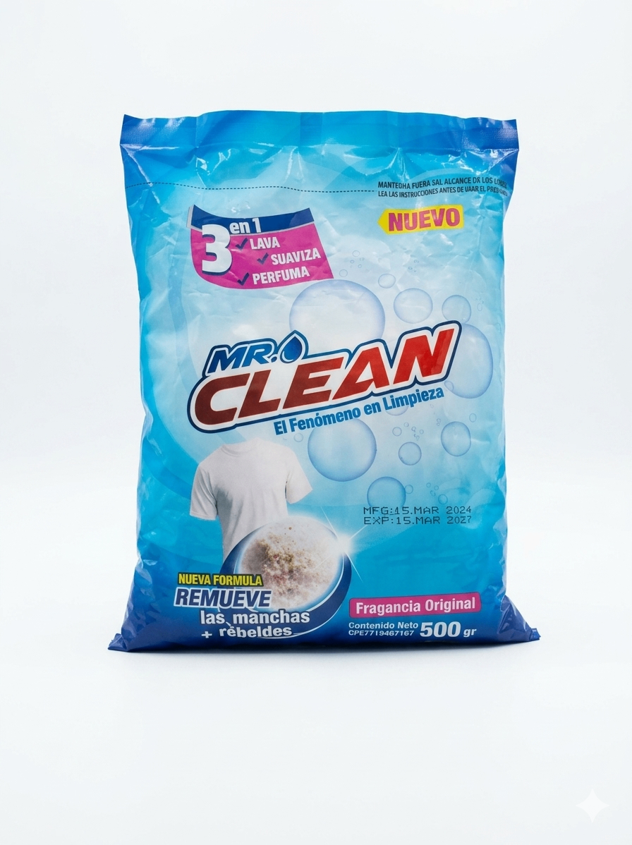 Detergente MR Clean 500 GR