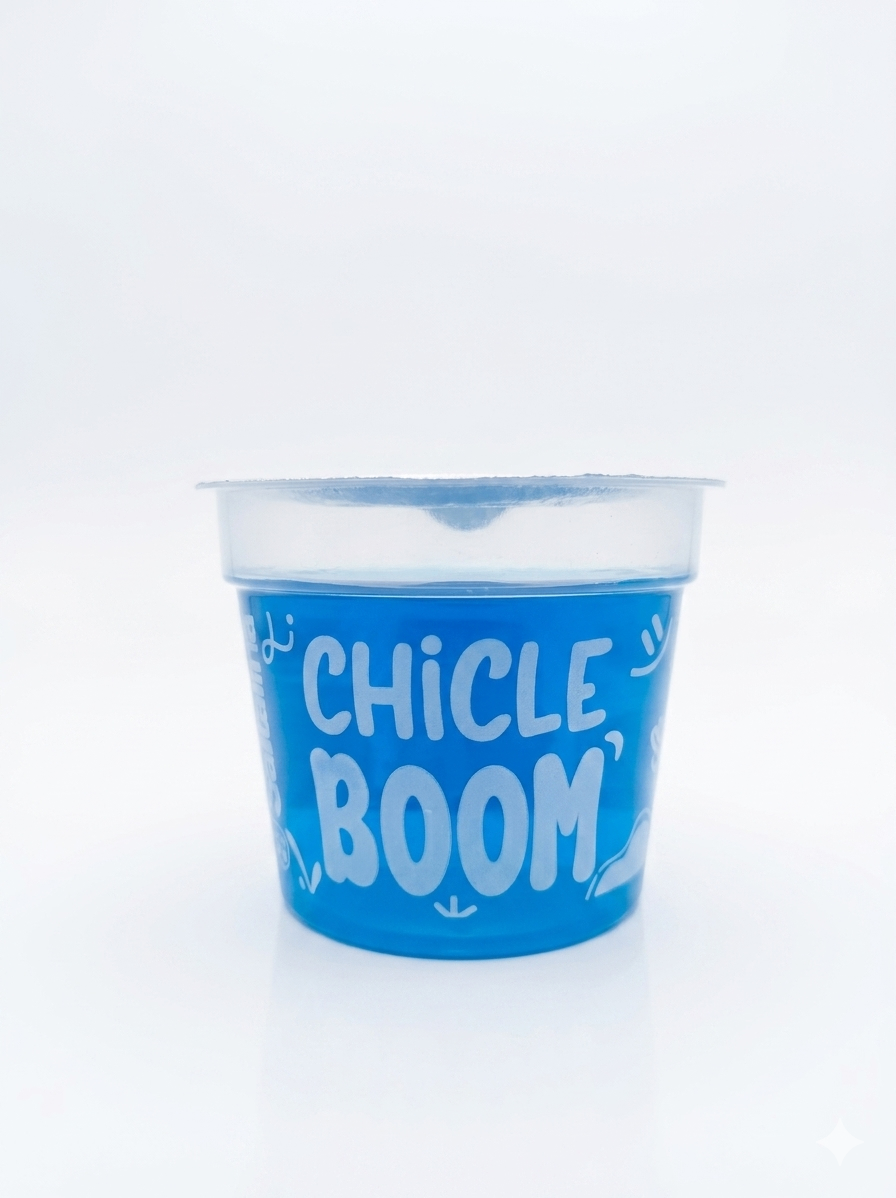Gelatina Cool chicle Boom 90 GR