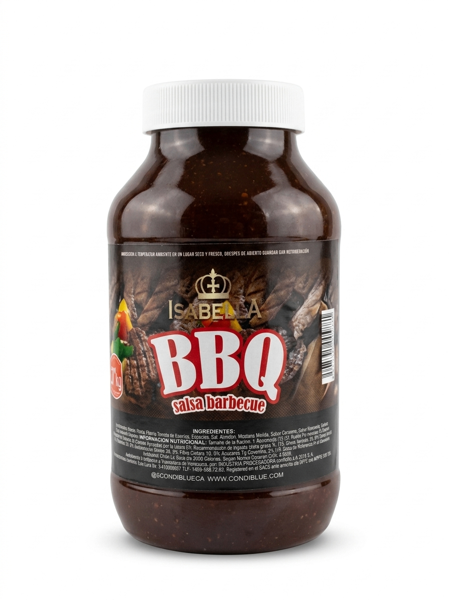 Salsa BBQ Isabella 1.100 KG 
