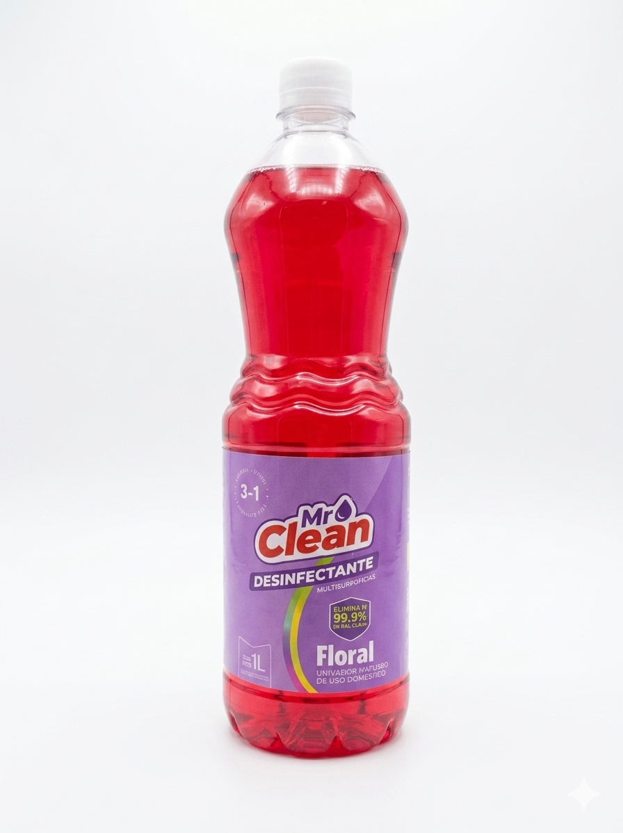 Desinfectante MR Clean Floral 1 LT
