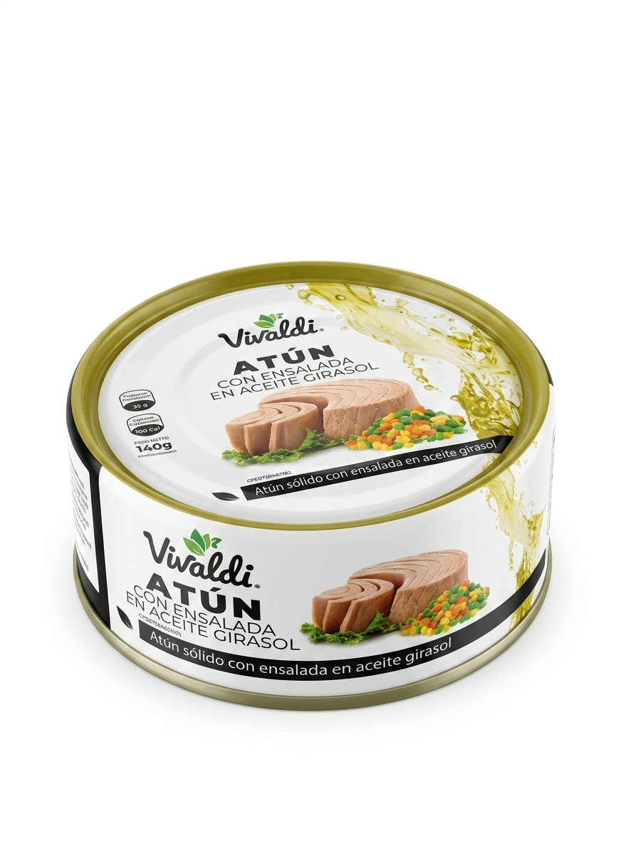Atún con ensalada Vivaldi 140 GR 