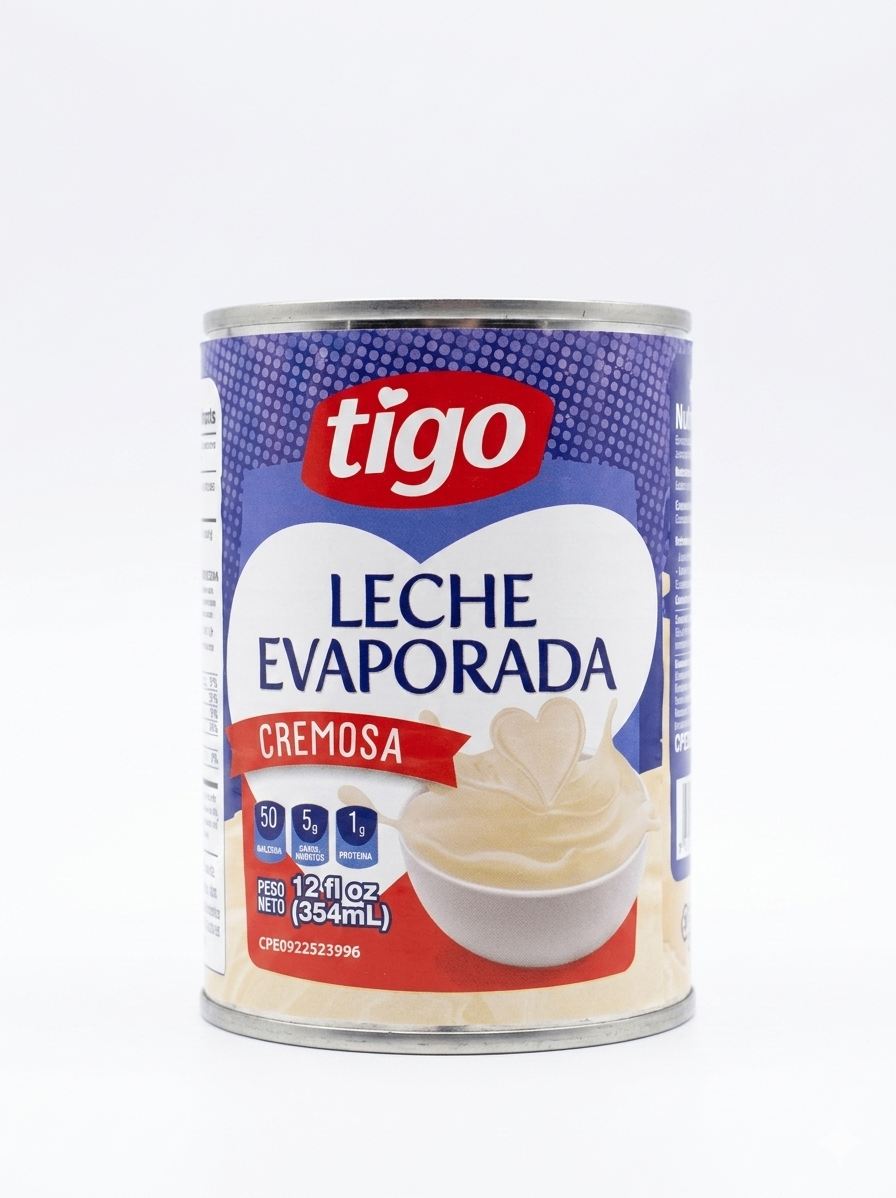 Leche Evaporada Tigo 354 ML