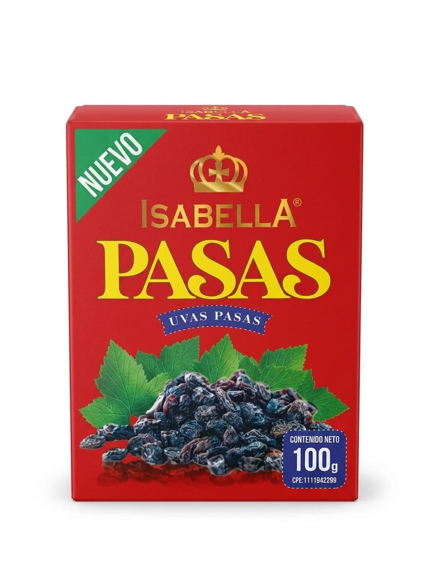 Uvas pasas Isabella 100 GR
