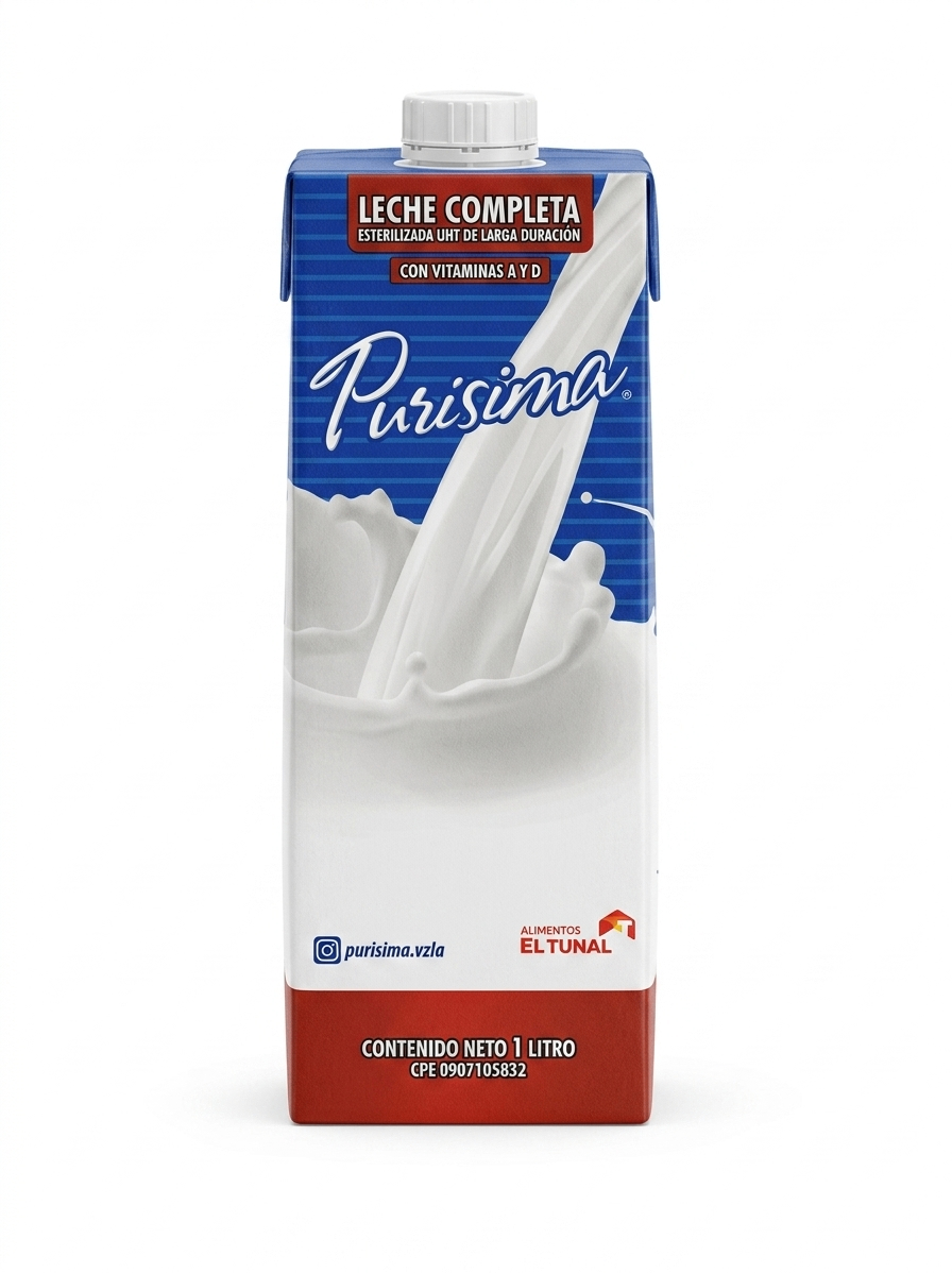 Leche completa Purísima 1LT
