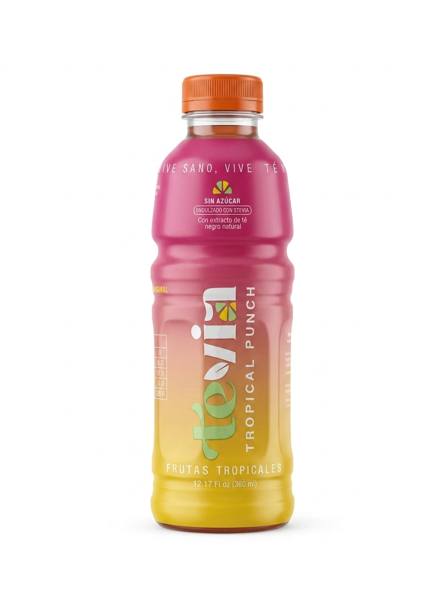 Té Frío TEVIA tropical punch 360 ML