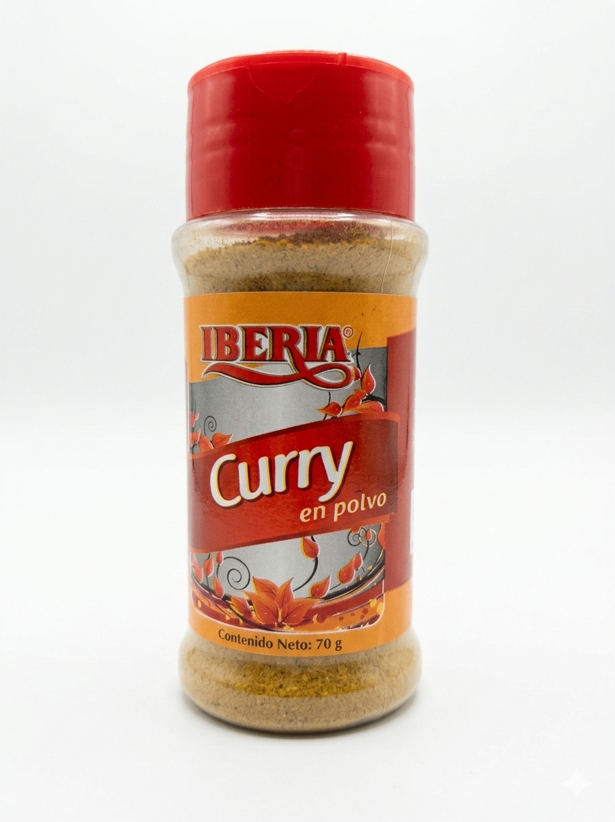 Curry en polvo Iberia 70 GR