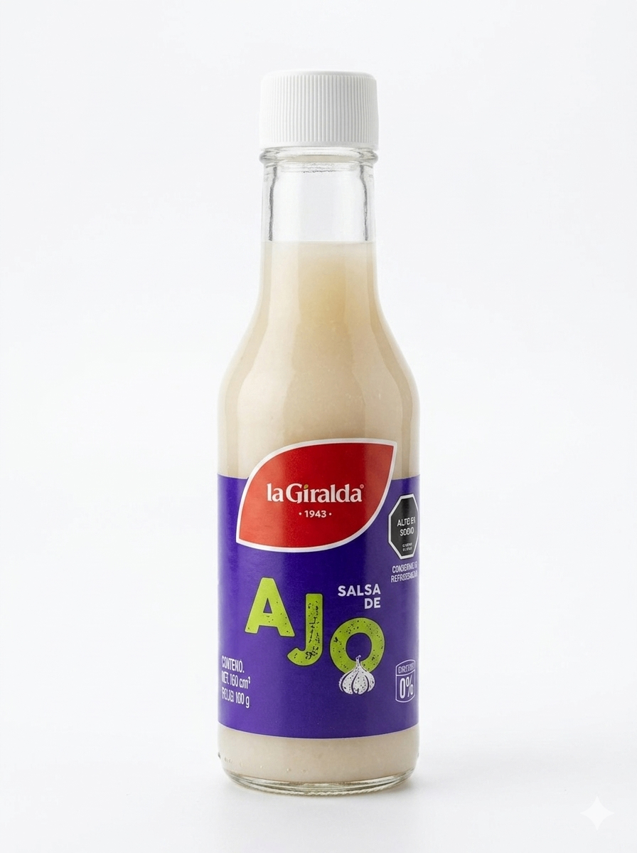 Salsa de Ajo La Giralda 150ml 