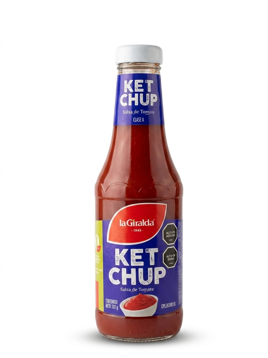 Salsa de tomate Ketchup La Giralda 397 GR