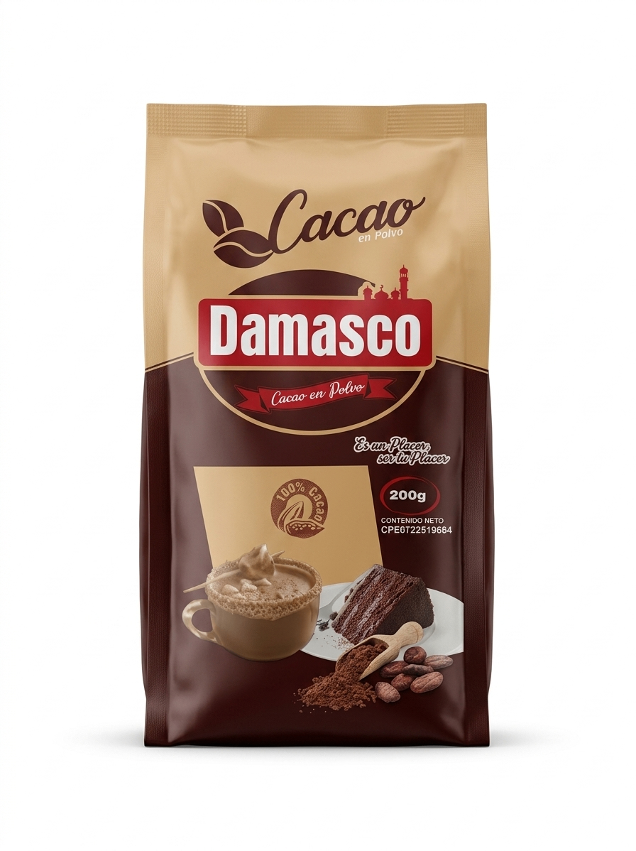 Cacao Damasco 200 GR