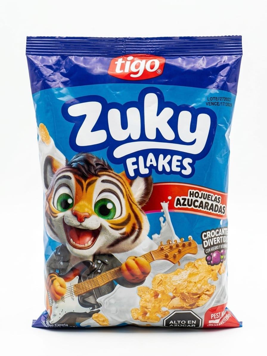 Cereal Zuky Flakes Tigo 250 GR