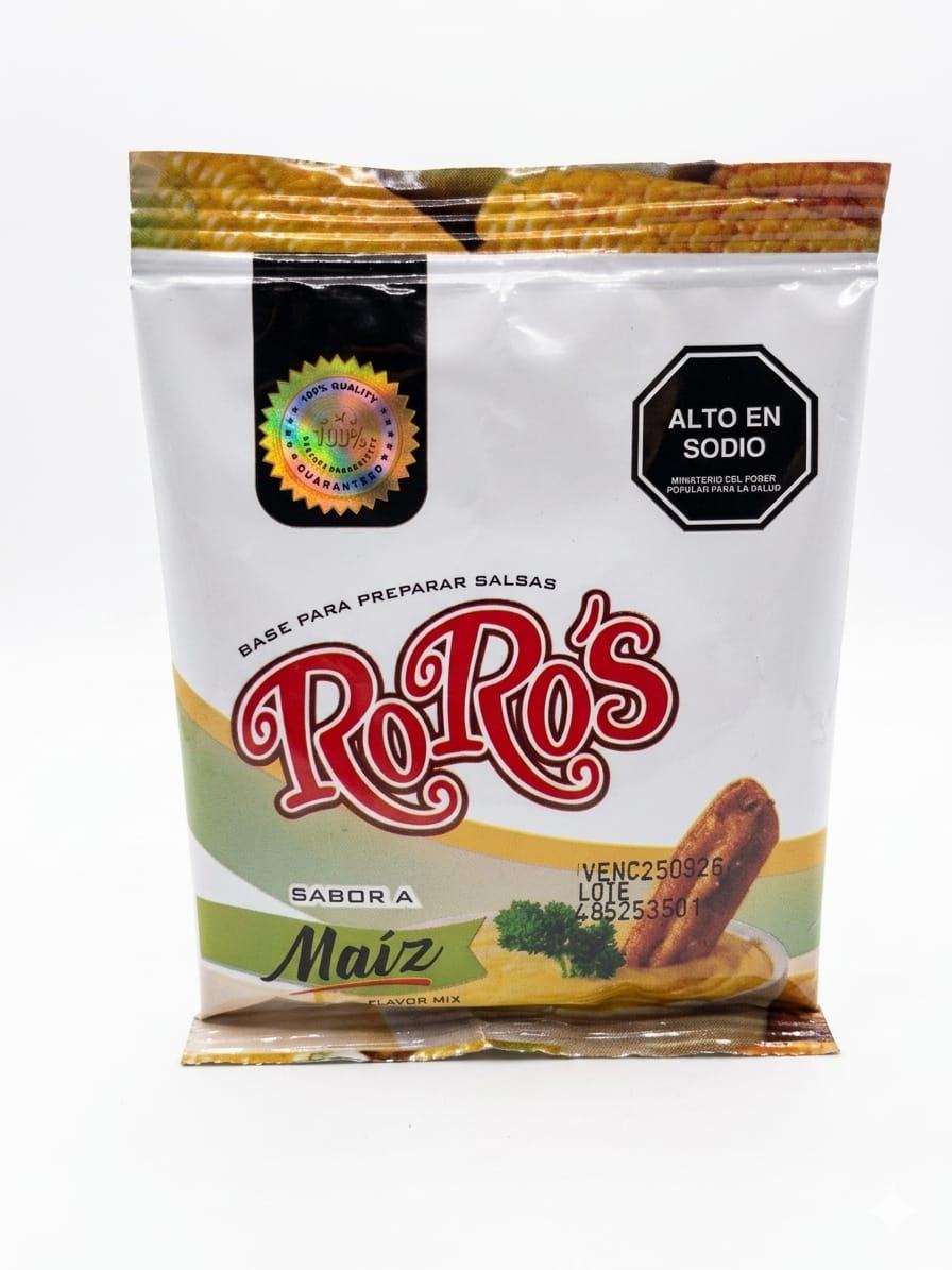 Base para preparar salsas sabor a Maíz Roro 45 GR