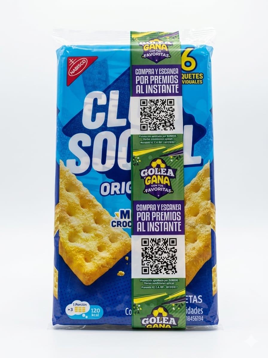 Galletas Club Social Paquete 156 GR