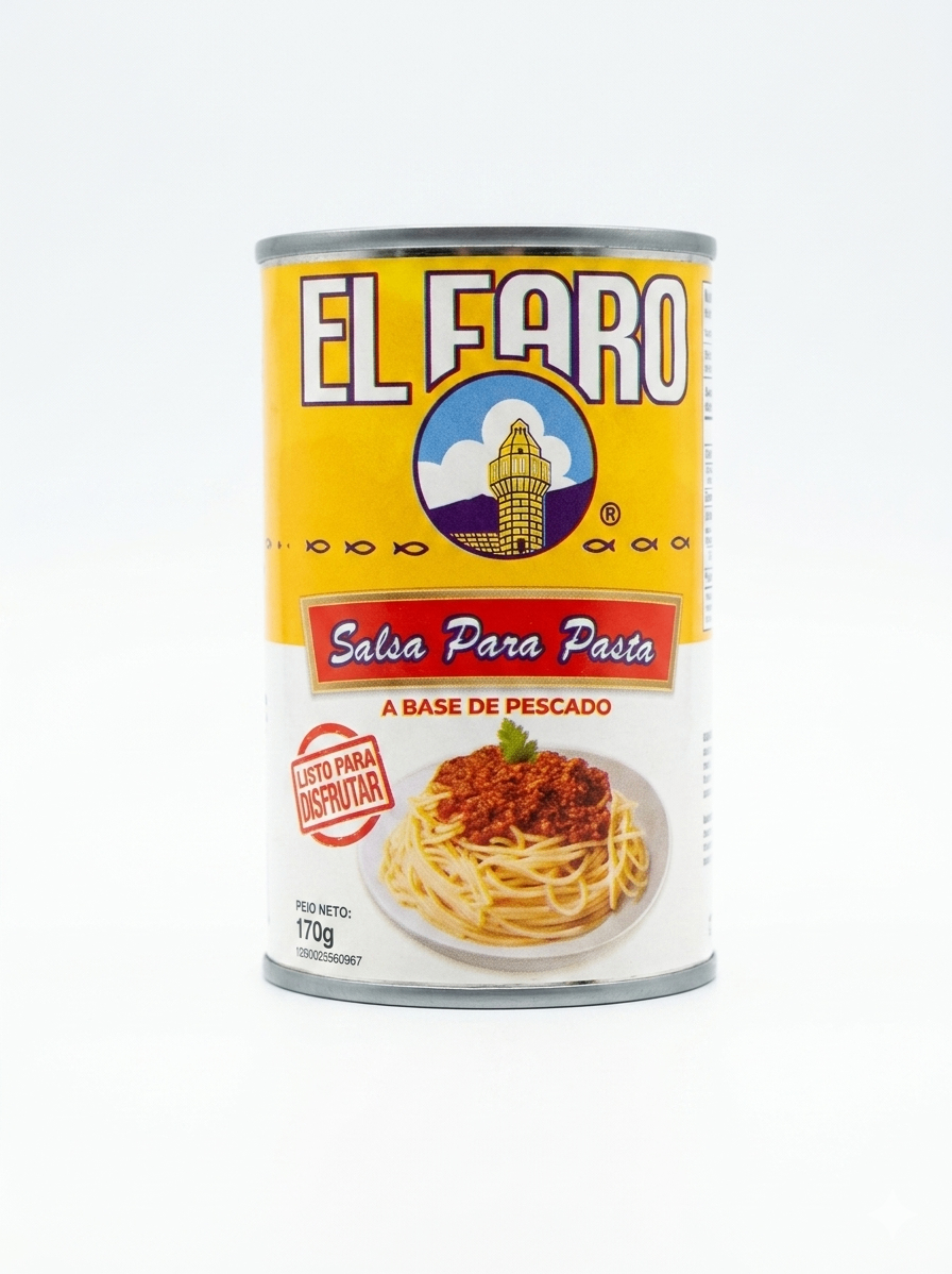 Salsa para pasta a base de pescado El Faro 170 GR 