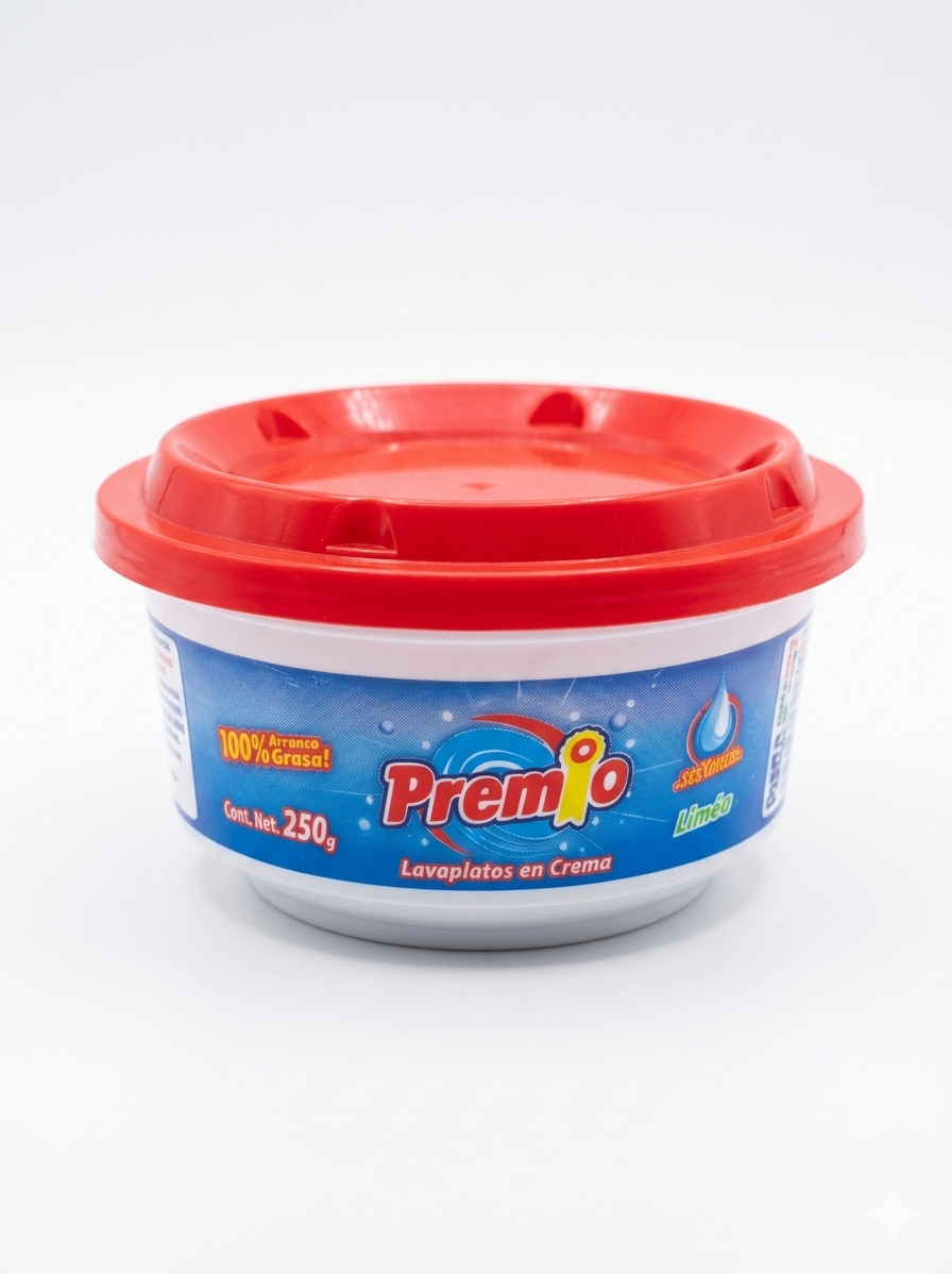 Lavaplatos en Crema Premio 250 GR